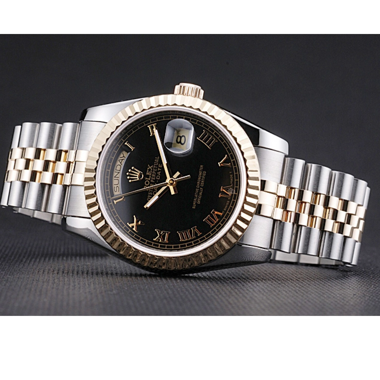 Aaa replica watch Mechanism-srl78 Swiss Rolex Day-Date 0702